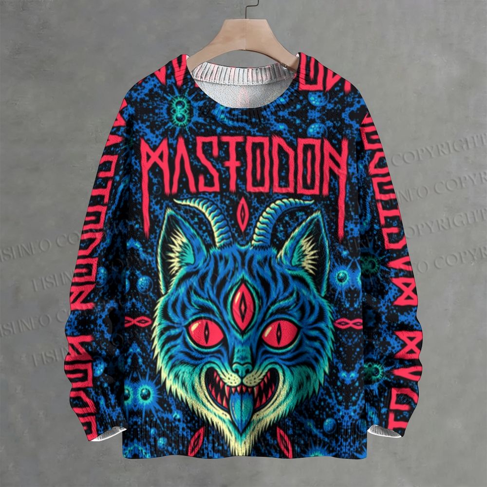 Wolf Spirit Crew Neck Sweater
