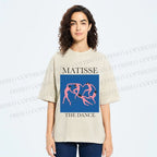 Unisex Henri Matisse The Dance Printed Washed Tee