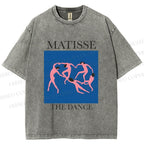 Unisex Henri Matisse The Dance Printed Washed Tee