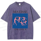 Unisex Henri Matisse The Dance Printed Washed Tee