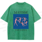 Unisex Henri Matisse The Dance Printed Washed Tee