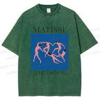 Unisex Henri Matisse The Dance Printed Washed Tee