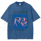 Unisex Henri Matisse The Dance Printed Washed Tee