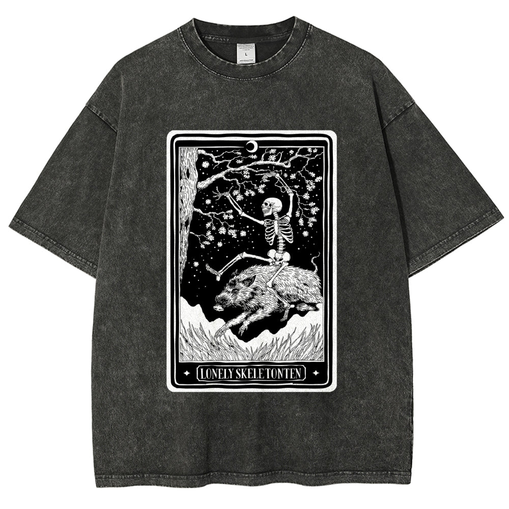 Lovely Skeleton Pal Vintage Washed T-shirt
