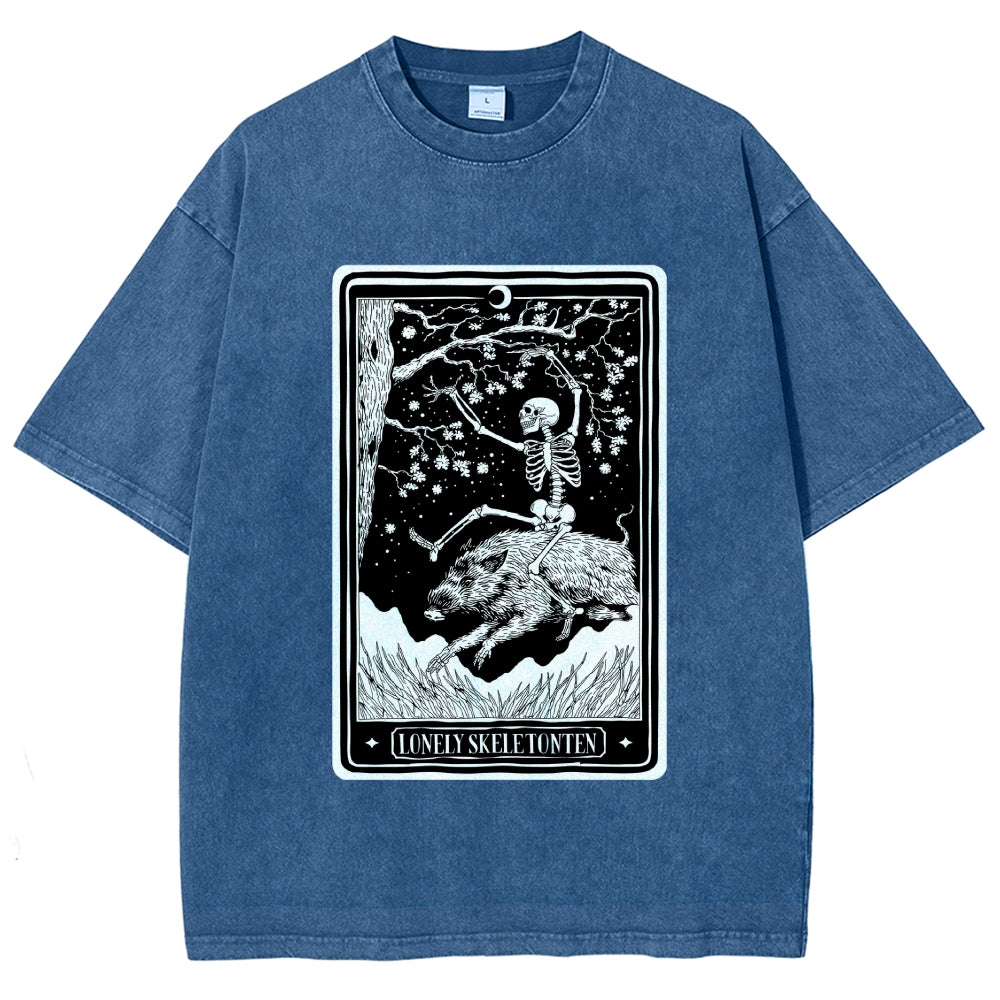 Lovely Skeleton Pal Vintage Washed T-shirt