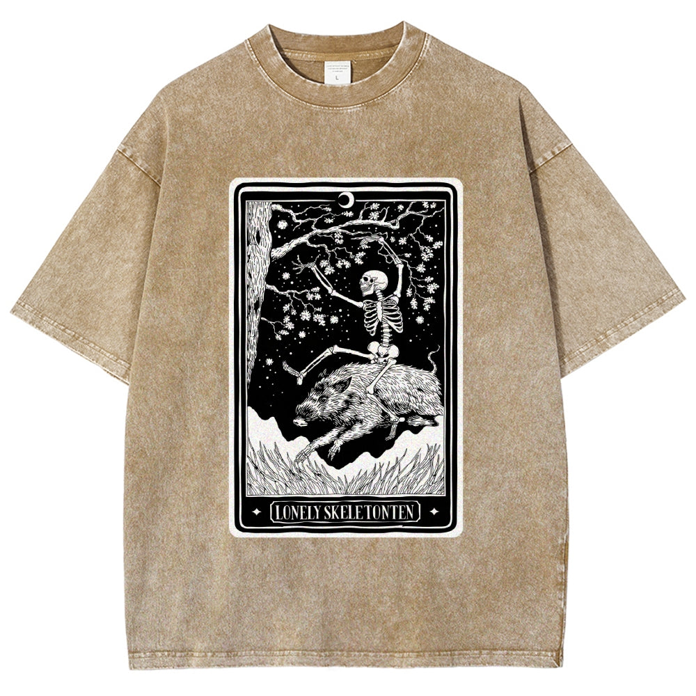 Lovely Skeleton Pal Vintage Washed T-shirt
