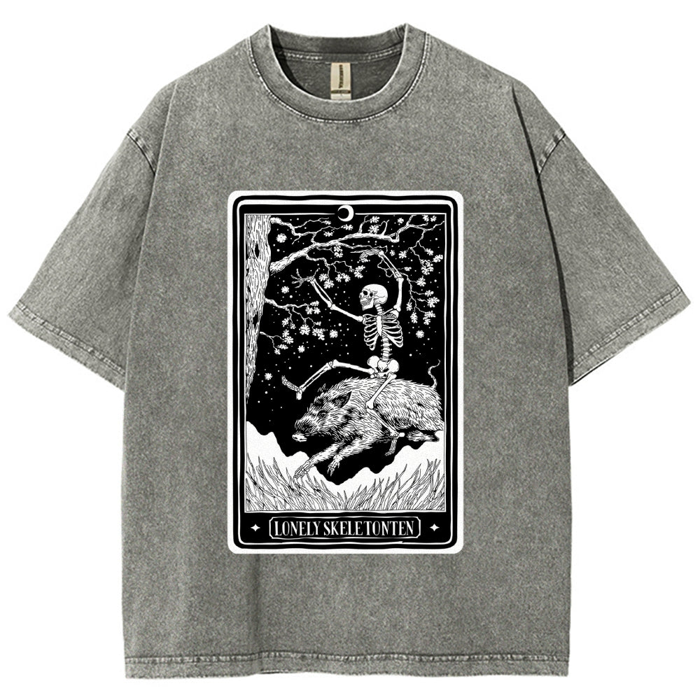 Lovely Skeleton Pal Vintage Washed T-shirt