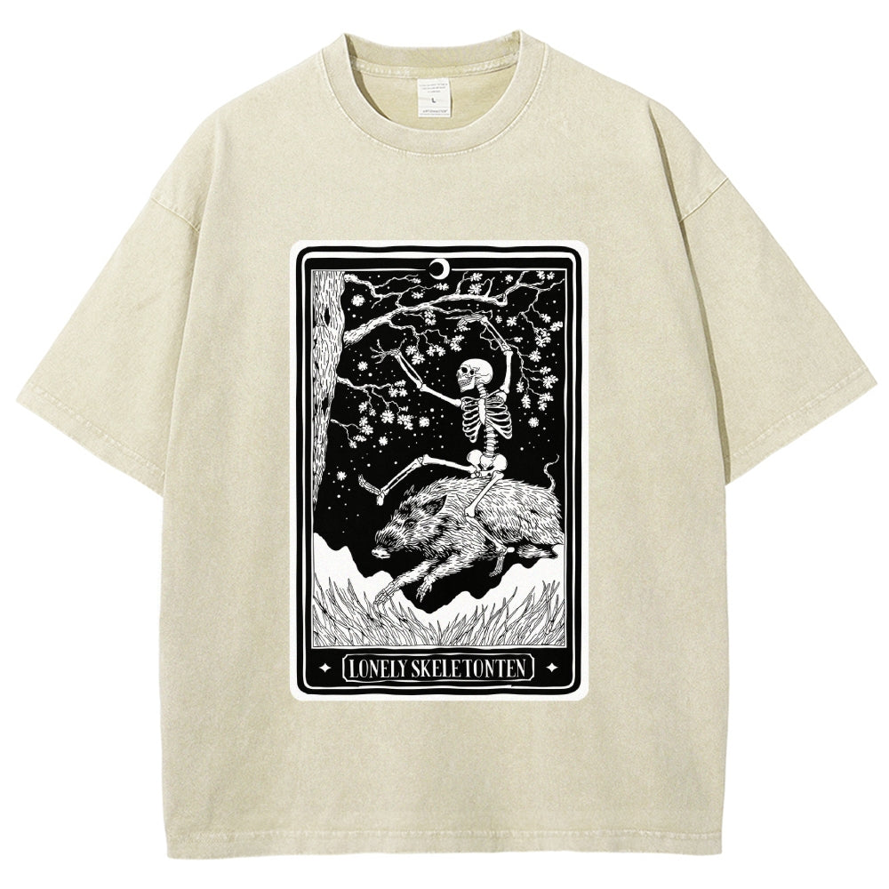Lovely Skeleton Pal Vintage Washed T-shirt