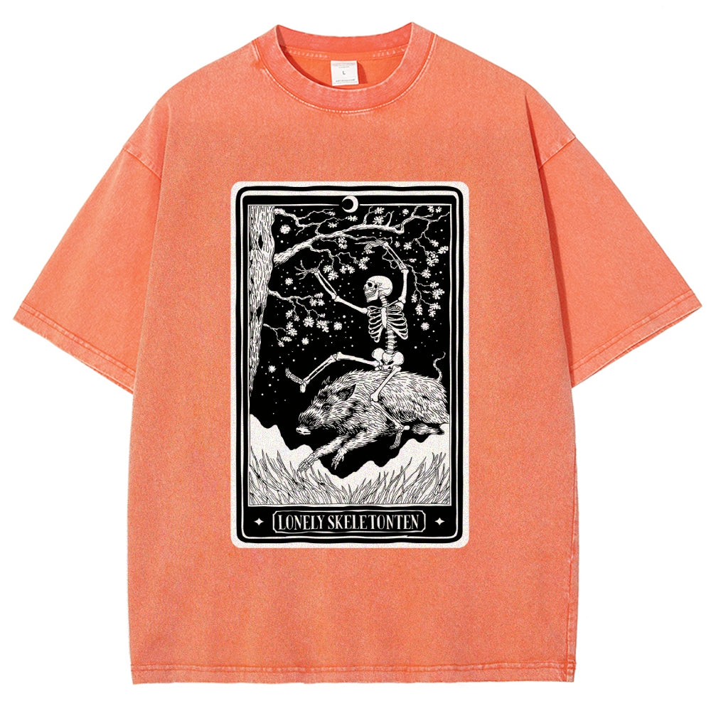 Lovely Skeleton Pal Vintage Washed T-shirt