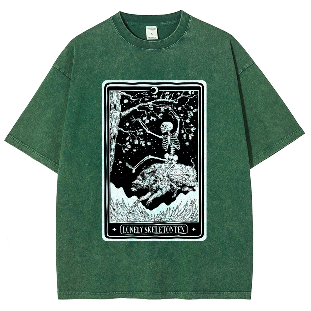 Lovely Skeleton Pal Vintage Washed T-shirt