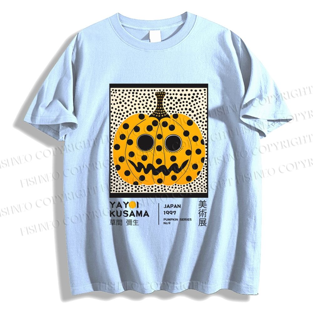 Yayoi Kusama Halloween Pumpkin Short-Sleeve T-Shirt