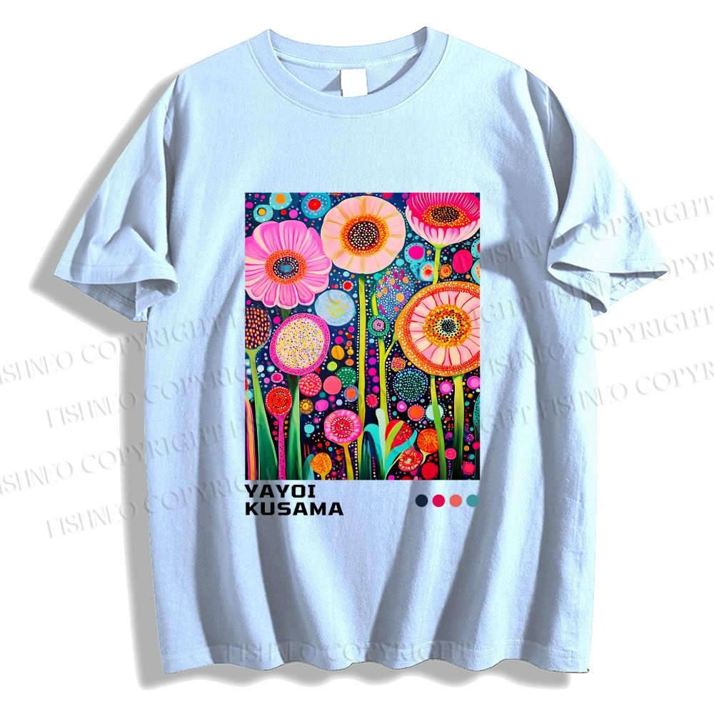 Yayoi Kusama Flower Short-Sleeve T-Shirt