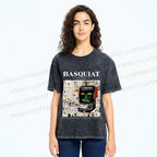 Unisex Jean-Michel Basquiat Glenn Printed Washed Tee