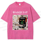 Unisex Jean-Michel Basquiat Glenn Printed Washed Tee