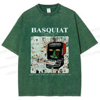 Unisex Jean-Michel Basquiat Glenn Printed Washed Tee