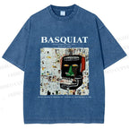 Unisex Jean-Michel Basquiat Glenn Printed Washed Tee