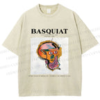 Unisex Jean-Michel Basquiat Untitled Printed Washed Tee