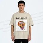Unisex Jean-Michel Basquiat Untitled Printed Washed Tee