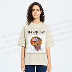 Unisex Jean-Michel Basquiat Untitled Printed Washed Tee