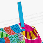 Abstract Multicolor Painting Maxi Dresses