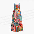 Yayoi Kusama Art Graffiti Maxi Dresses