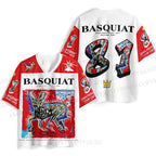 Jean-Michel Basquiat Red Rabbit Jersey Shirts