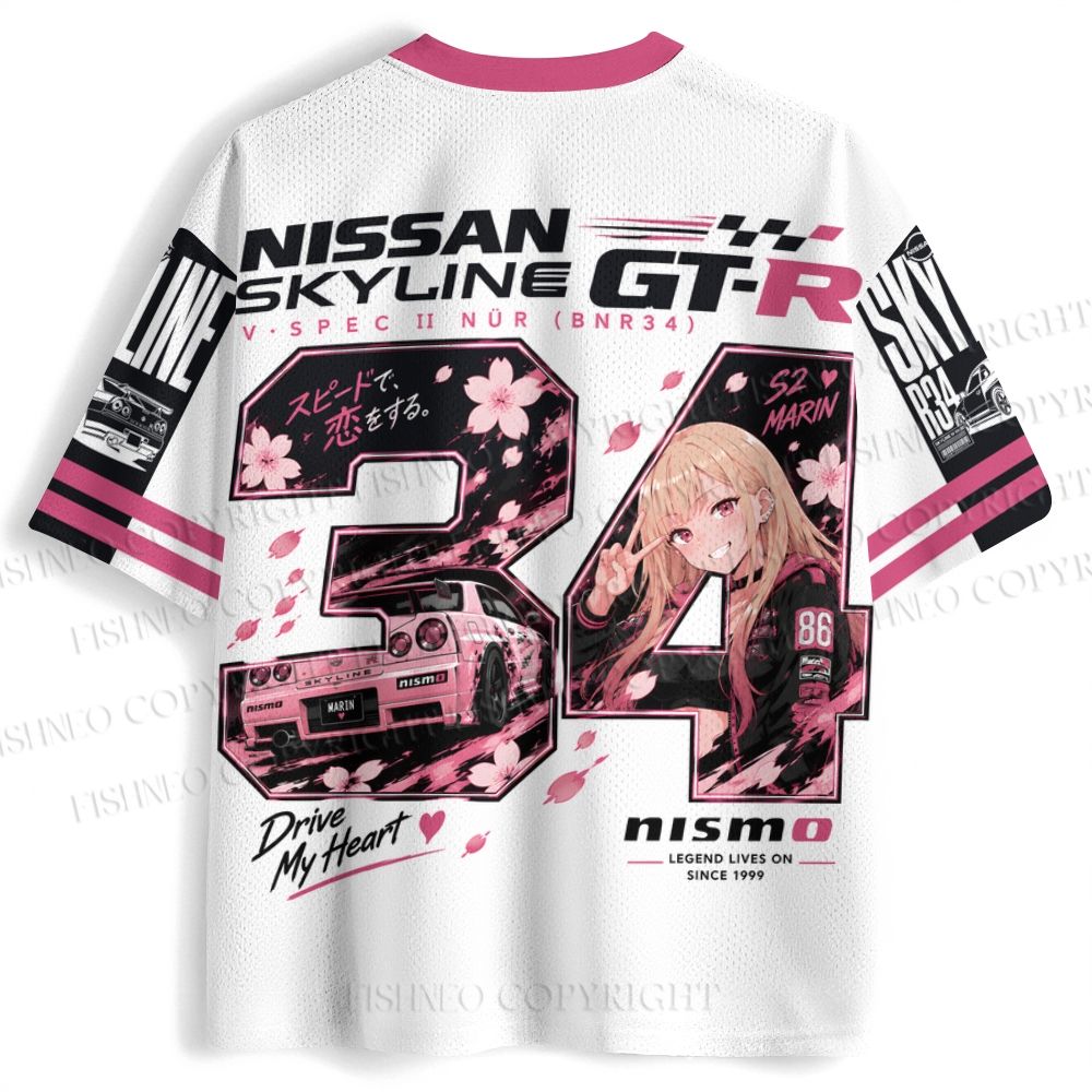 Nissan Skyline GT-R Marin Kitagawa Jersey Shirts