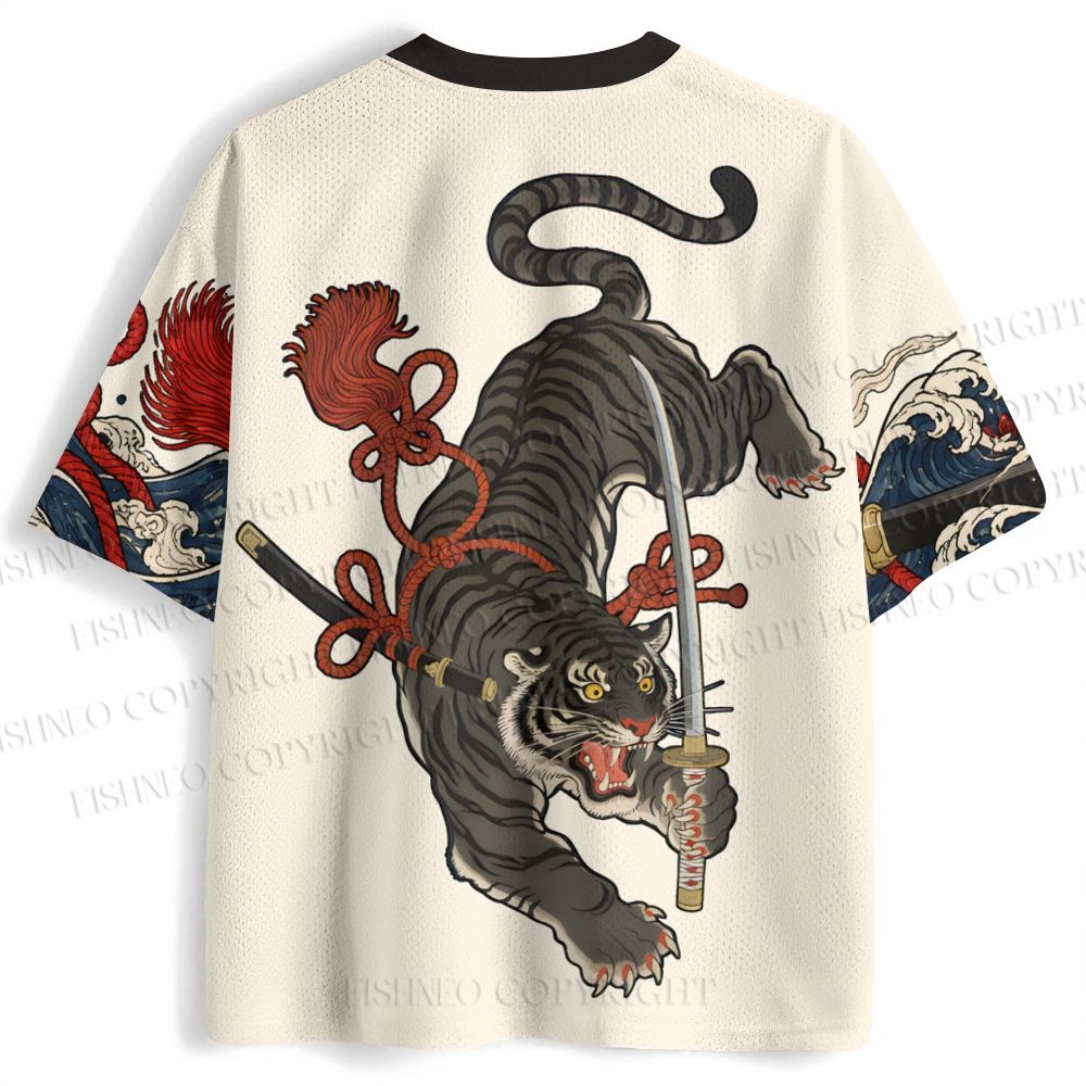 Japanese Vintage Tiger Jersey Shirts