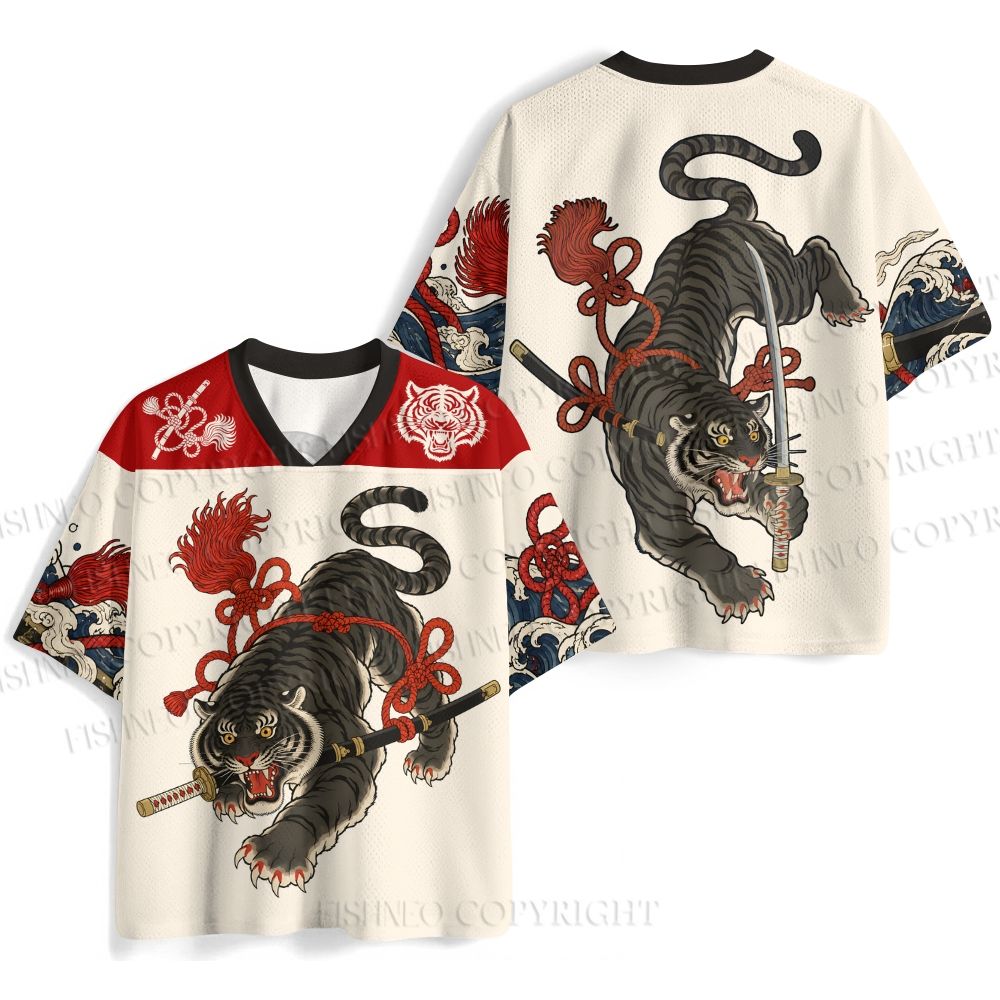 Japanese Vintage Tiger Jersey Shirts