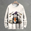 Halloween Opossum Crew Neck Sweater