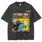 Unisex Jean-Michel Basquiat Untitled Printed Washed Tee