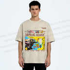 Unisex Jean-Michel Basquiat Untitled Printed Washed Tee