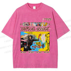 Unisex Jean-Michel Basquiat Untitled Printed Washed Tee