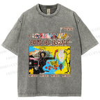Unisex Jean-Michel Basquiat Untitled Printed Washed Tee