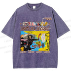Unisex Jean-Michel Basquiat Untitled Printed Washed Tee