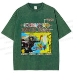 Unisex Jean-Michel Basquiat Untitled Printed Washed Tee
