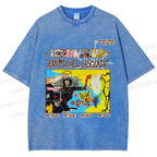Unisex Jean-Michel Basquiat Untitled Printed Washed Tee