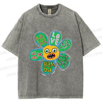 Unisex Fame Love Printed Washed Tee