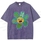 Unisex Fame Love Printed Washed Tee