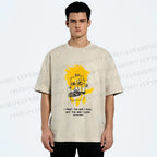Unisex Jean-Michel Basquiat Untitled Printed Washed Tee