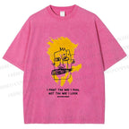 Unisex Jean-Michel Basquiat Untitled Printed Washed Tee