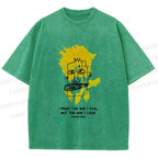Unisex Jean-Michel Basquiat Untitled Printed Washed Tee