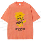 Unisex Jean-Michel Basquiat Untitled Printed Washed Tee