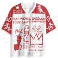 Jean-Michel Basquiat Graffiti Jersey Shirts