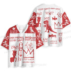 Jean-Michel Basquiat Graffiti Jersey Shirts