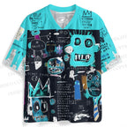 Jean-Michel Basquiat Graffiti Jersey Shirts