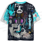 Jean-Michel Basquiat Graffiti Jersey Shirts