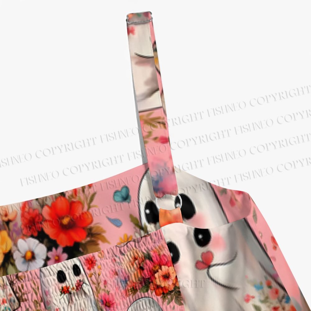 Flower Picking Ghosties Maxi Dresses