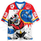 Mazinger Z Fist Jersey Shirts