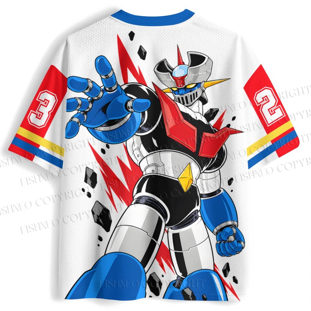 Mazinger Z Fist Jersey Shirts